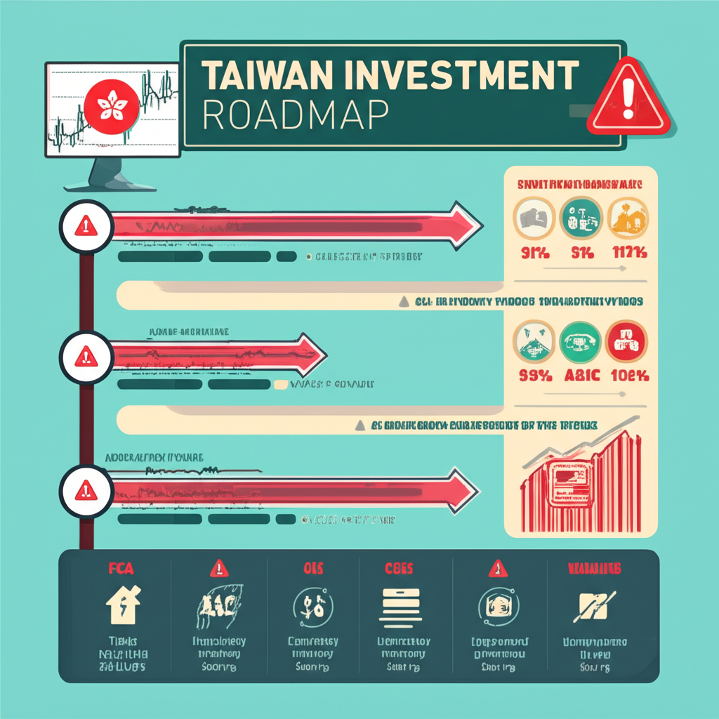 為台灣與香港投資者設計的外匯交易安全路徑圖，標示監管機構、成本比較與詐騙警示