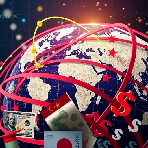 全球主要貨幣交易量分布示意圖