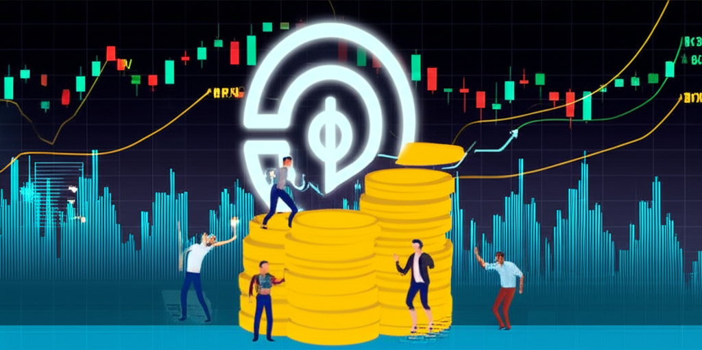 交易者在動態金融市場中導航，抽象圖表與圖形中隱藏成本圖標轉化為顯著收益堆疊，強調外匯、黃金與差價合約交易中隔夜利息的被忽略重要性