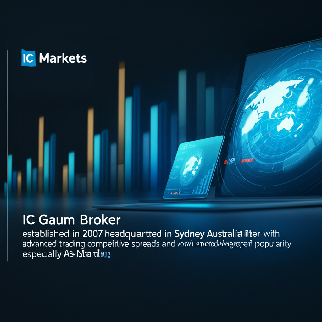 IC Markets 是一家全球領先的差價合約與外匯經紀商，成立於2007年，總部位於澳洲雪梨，以先進交易技術與高流動性著稱