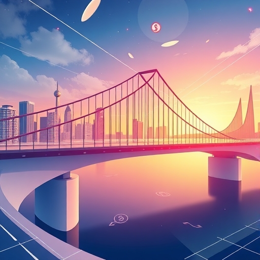 高科技外匯交易平台數位插畫