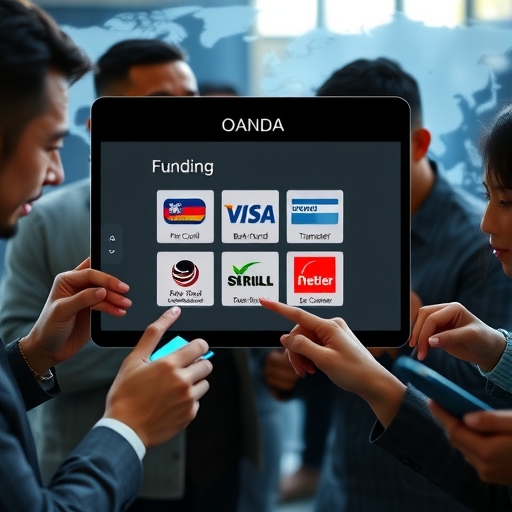 全球交易者使用OANDA進行外匯交易場景