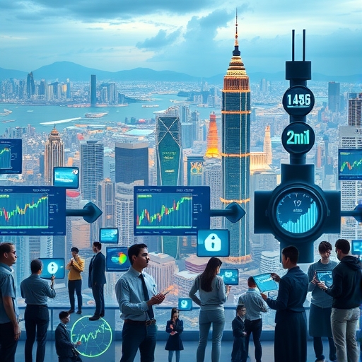 香港現代化城市景觀，象徵金融與交易的動能