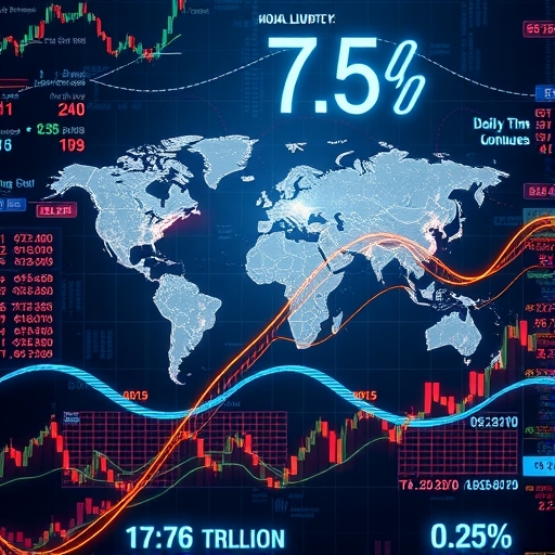 2024年外匯經紀商推薦圖示:未來感數位金融介面