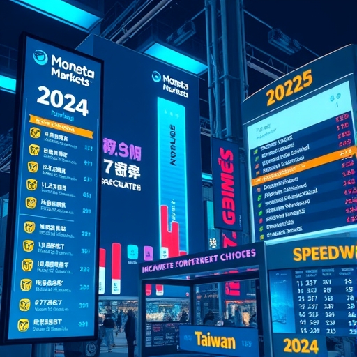 2025年台灣外匯市場未來感發展趨勢視覺圖