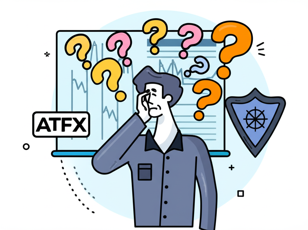 投資者對ATFX平台安全性的疑慮與保障分析示意圖