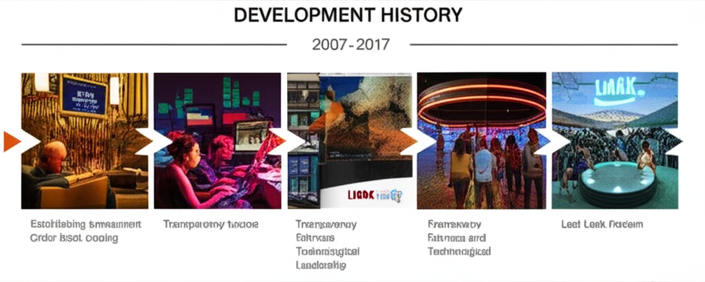 LMAX集團發展歷程自2007年建立透明訂單簿交易模式解決最後一瞥問題，核心價值為透明度、公平性與技術領先示意圖