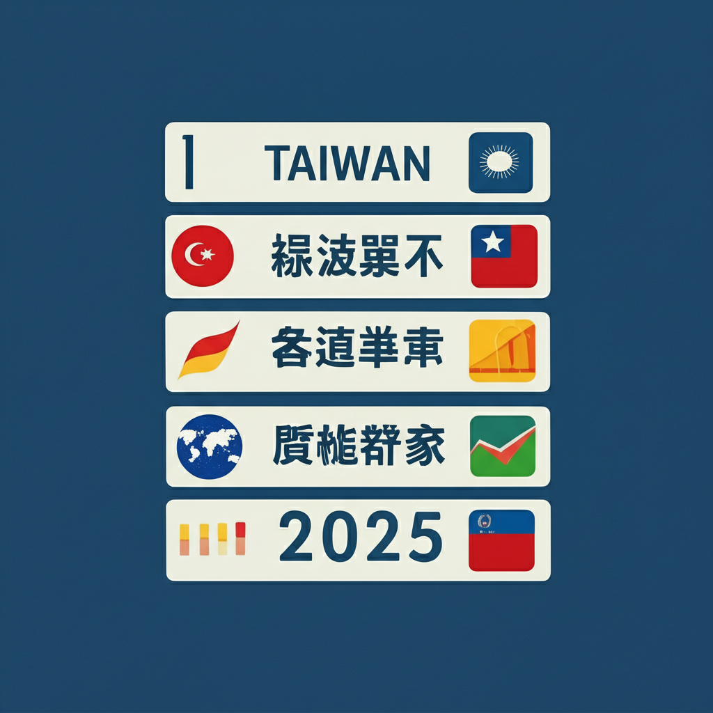 2025年台灣外匯經紀商排名圖示