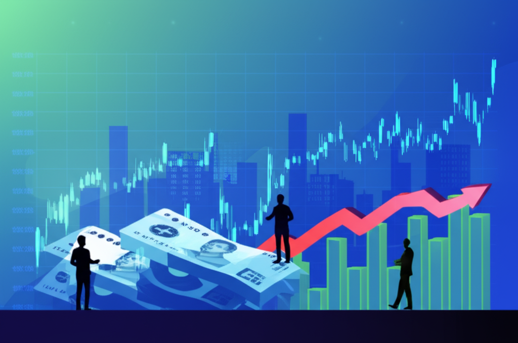 Illustration of Taiwan forex market