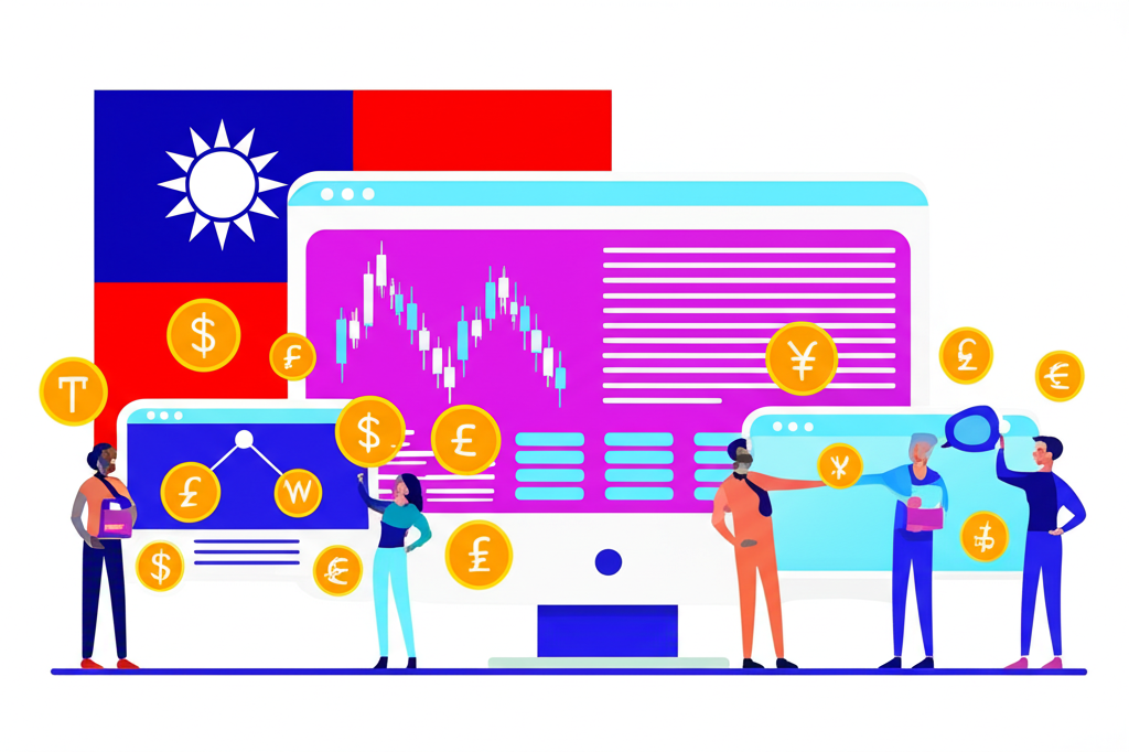 Taiwan forex platform selection, illustration.
