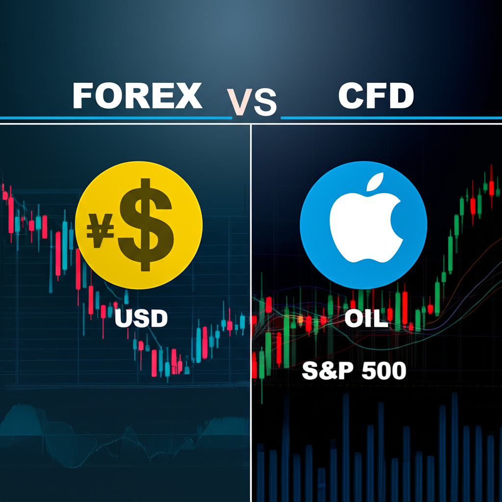 Forex vs CFD platforms comparison