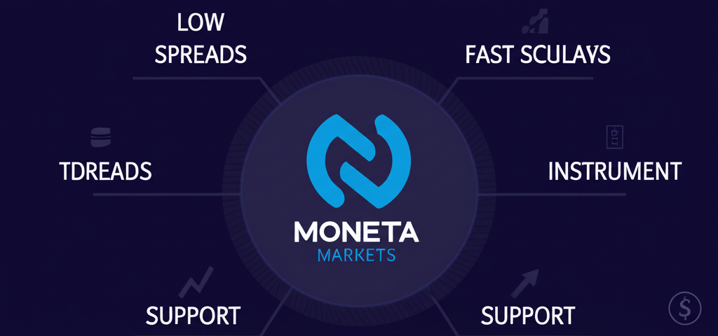 Moneta Markets advantage in forex trading illustration