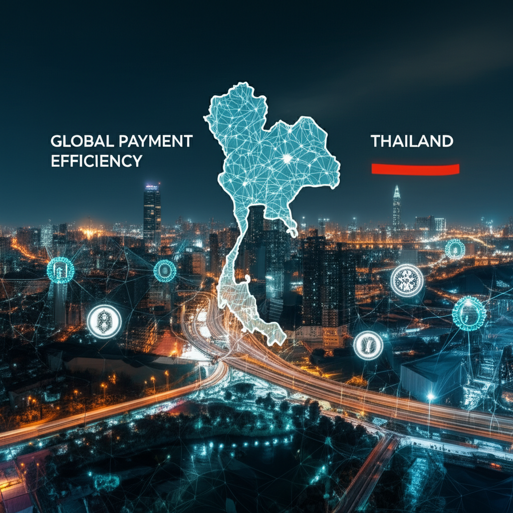 Global payment efficiency in Taiwan and Thailand