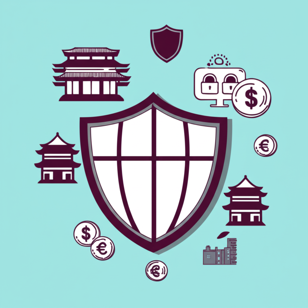 Illustration of safe Asia forex platforms