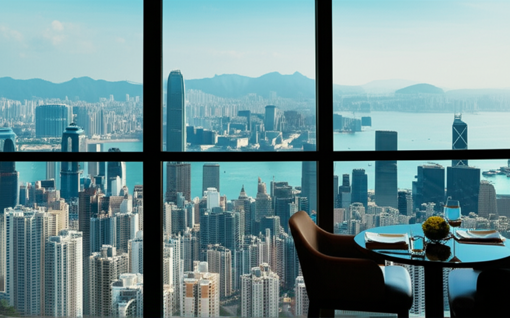Forex VIP client, Hong Kong skyline