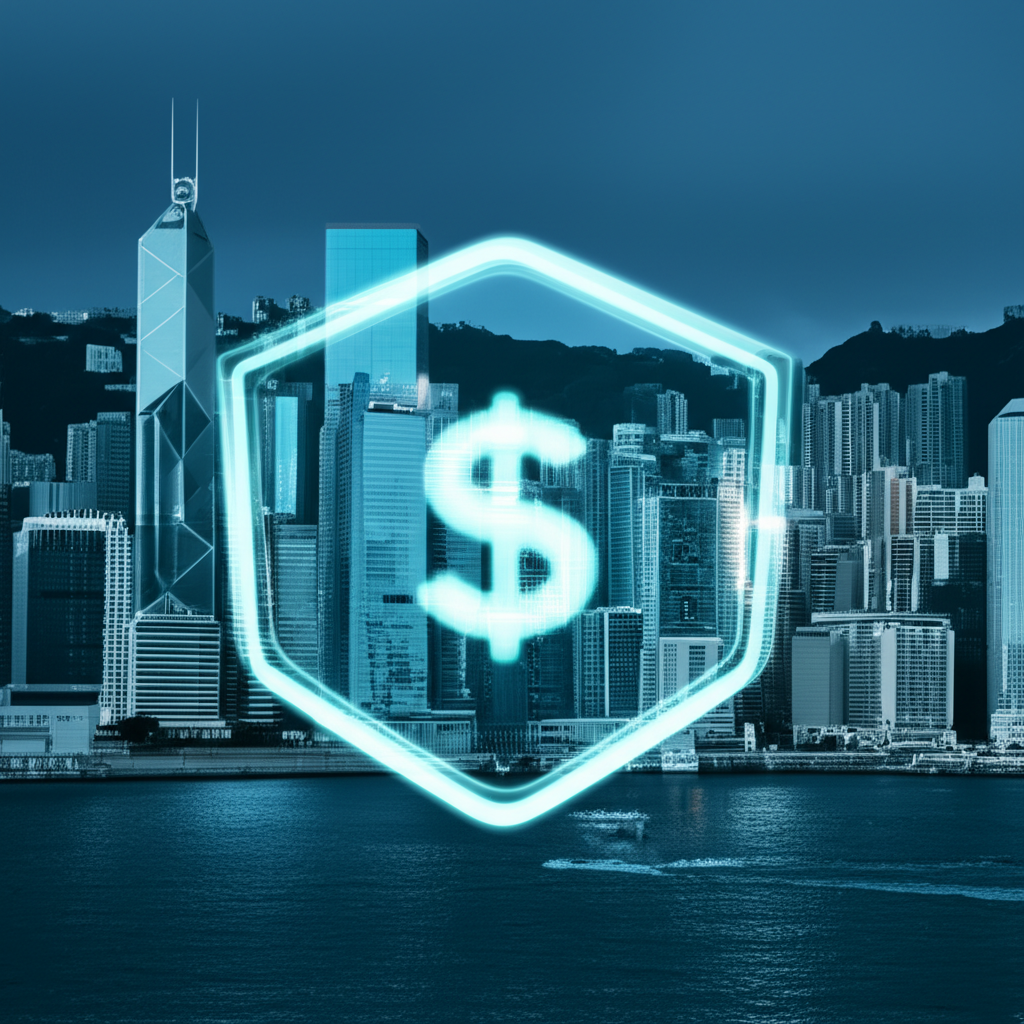Hong Kong forex risk control, secure funds illustration