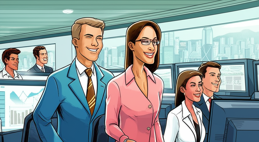 香港外匯市場快樂客戶插圖