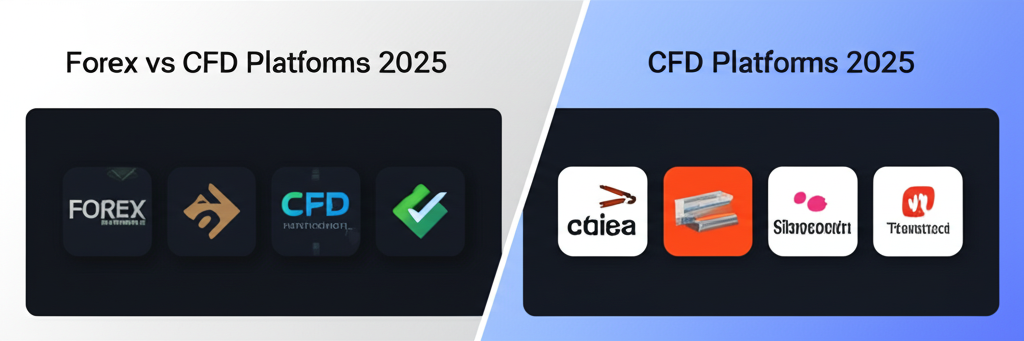 Forex vs CFD platforms 2025